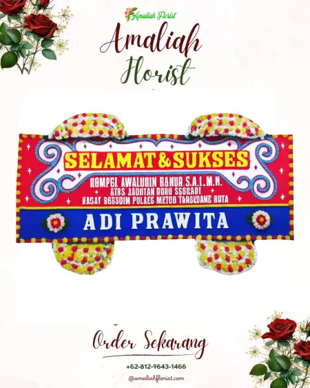 Papan Bunga Ucapan Selamat Kanyoran